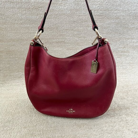Coach Nomad Hobo Shoulder Crossbody Bag in Glovetanned Leather - Picture 1 of 16